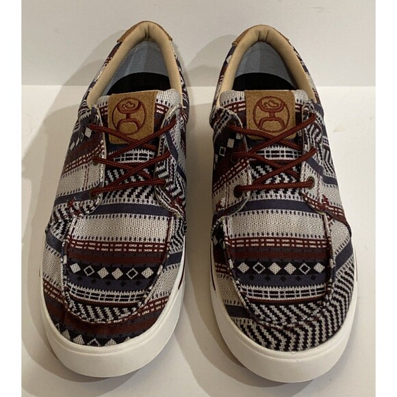 Hooey Twisted X Mens 11 Loper Dark Baja Aztec Tribal Shoes Kicks Sneaker MHYC025 - Picture 6 of 13